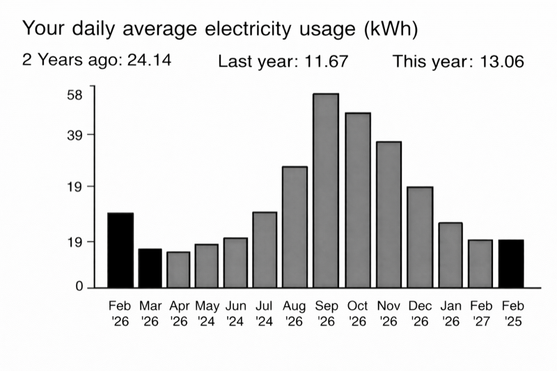 Energy purchased from grid